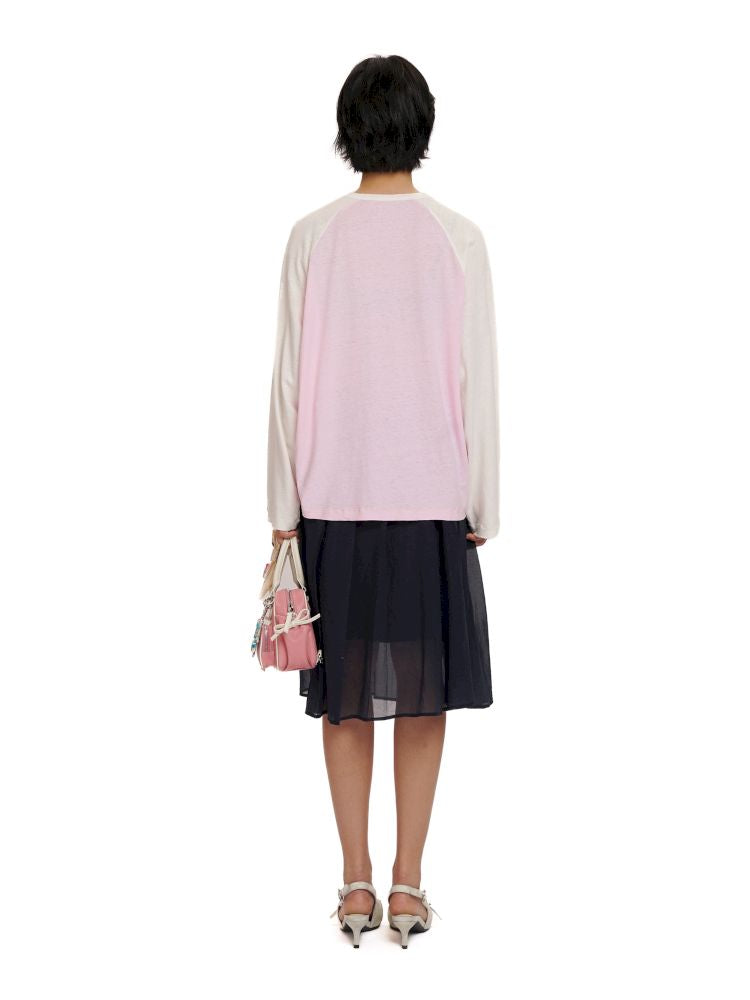 Lightweight breathable long-sleeved T-shirt【s0000012490】