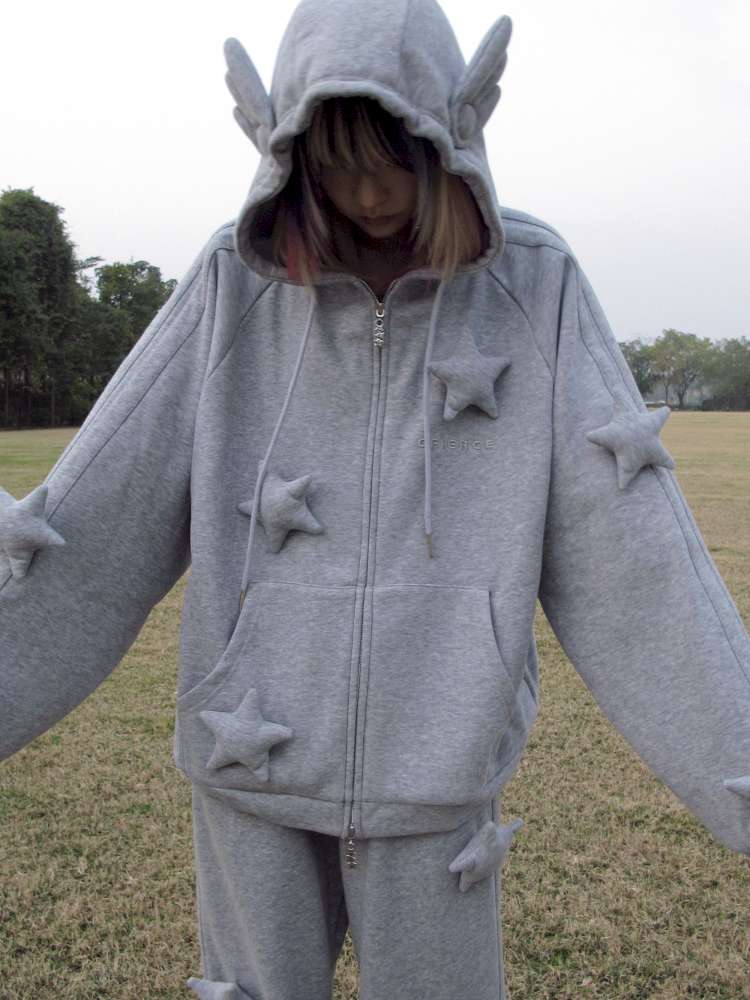 Horse Pentagram Angel Sweatshirt【s0000015382】