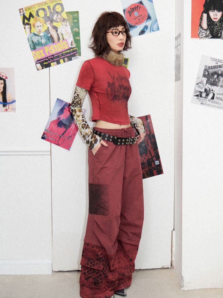 High Waisted Straight Leg Pants【s0000012270】