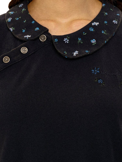 Hand Painted Floral Short Sleeve【s0000017918】