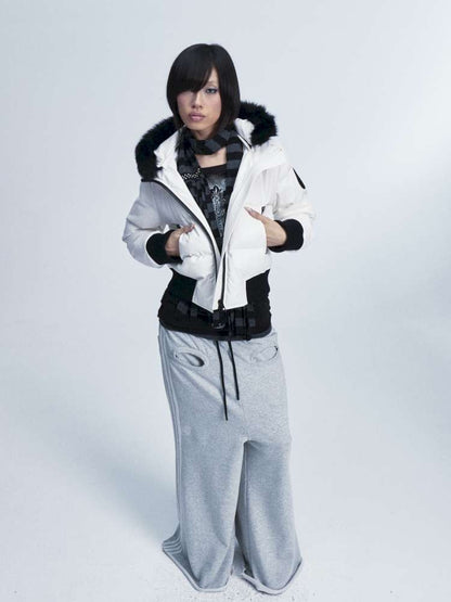 Detachable Fur Collar Padded Jacket【s0000014665】