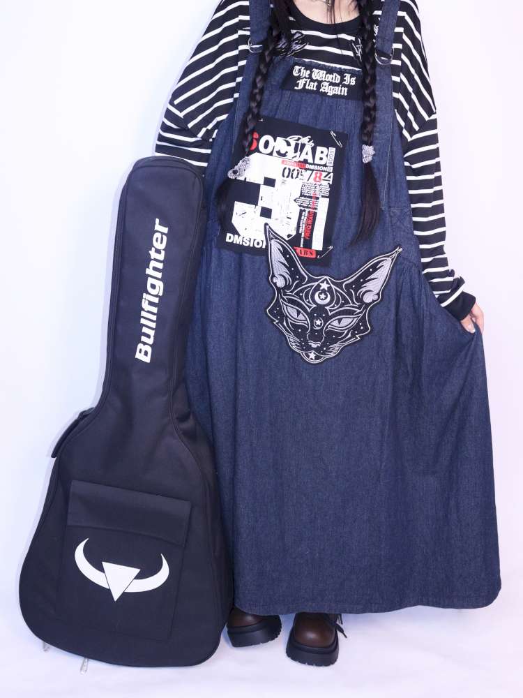 Vintage Loose Denim Maxi Skirt【s0000014624】