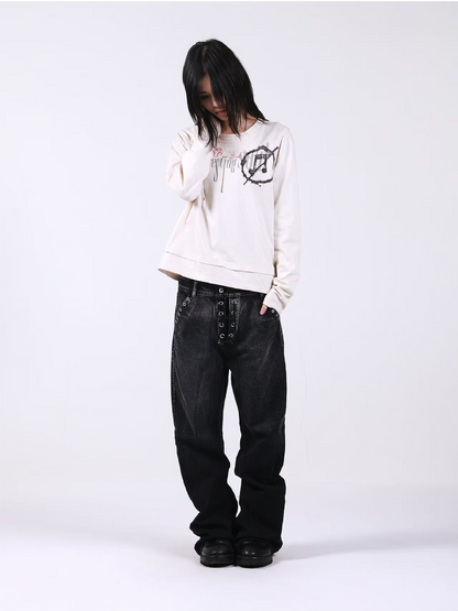 Cotton Linen Bone Apricot Long Sleeve【s0000018192】