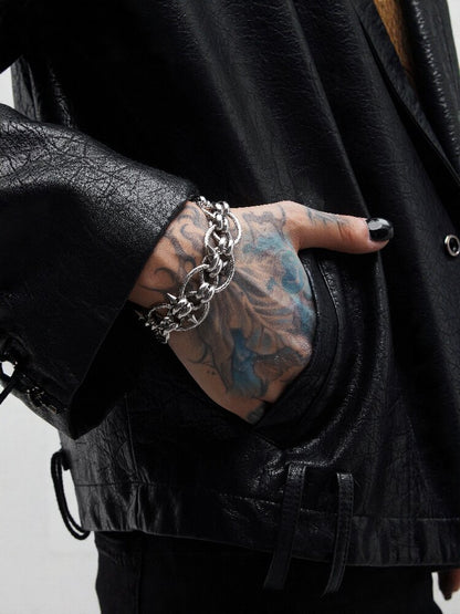 Castle Thorn Heavy Gothic Bracelet【s0000018979】
