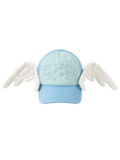 Big Eye Embroidered Angel Cap【s0000017294】