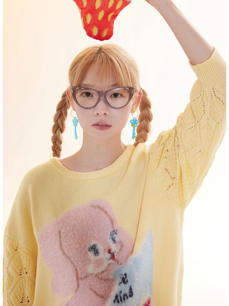 Cute Rabbit Wool Sweater【s0000010030】