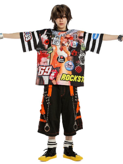 Punk Rock Band Subculture T-shirt【s0000015892】