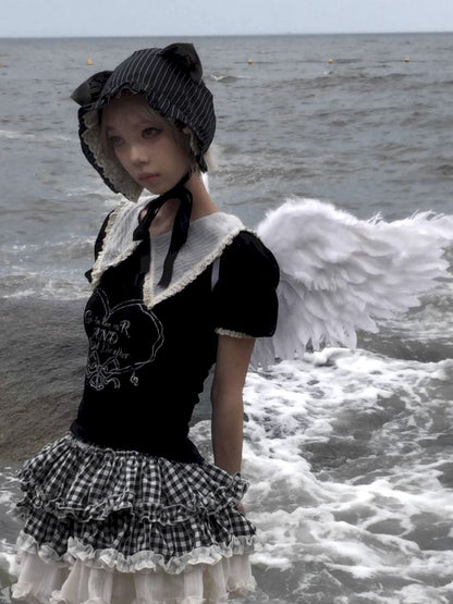 “Left Ear In Right Ear Out” Sleeping Hat【s0000012439】