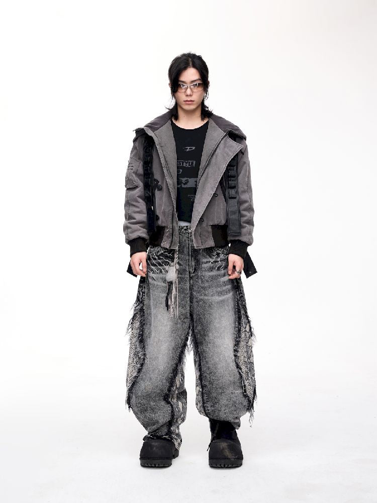 Flight Hooded Loose Jacket【s0000011361】