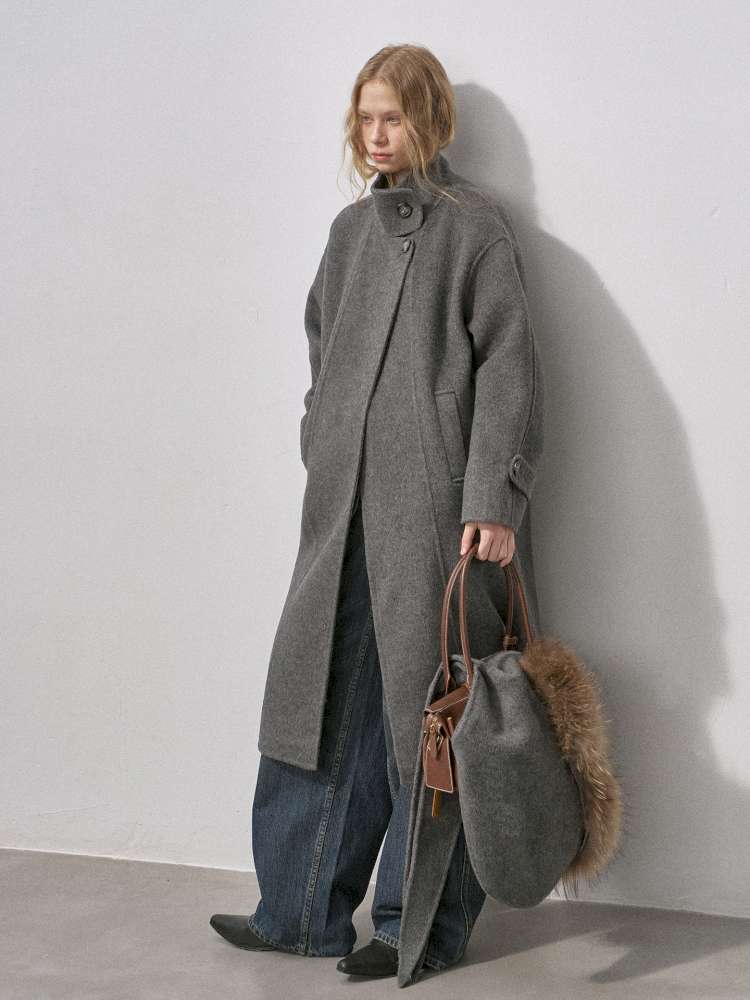 Real Fur Hooded Reversible Coat【s0000015231】