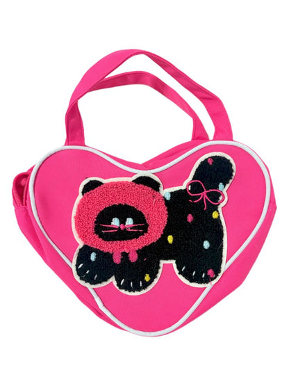 Heart Shaped Shoulder Handbag【s0000013729】