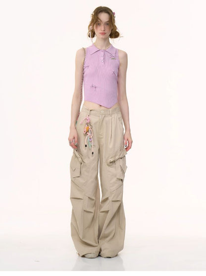 Straight Wide-leg Casual Pants【s0000012240】