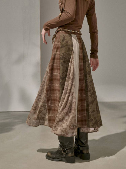 Irregular Patchwork Skirt【s0000014398】