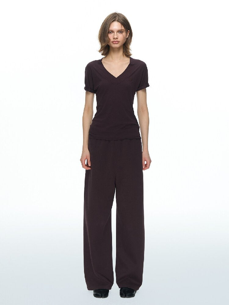 Pure Zipper Short Sweatpants Set【s0000015869】