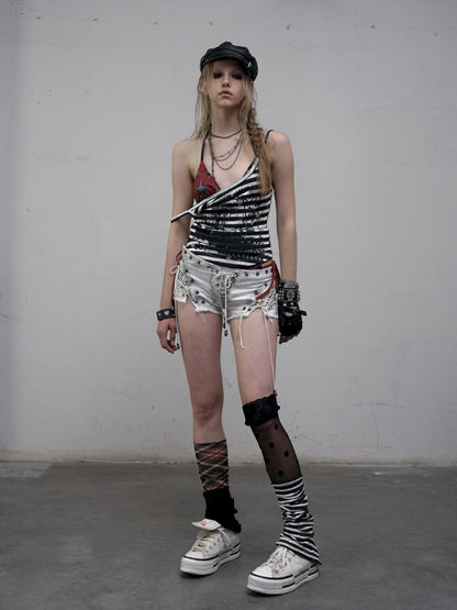 Star Print Bikini Swimsuit【s0000012623】