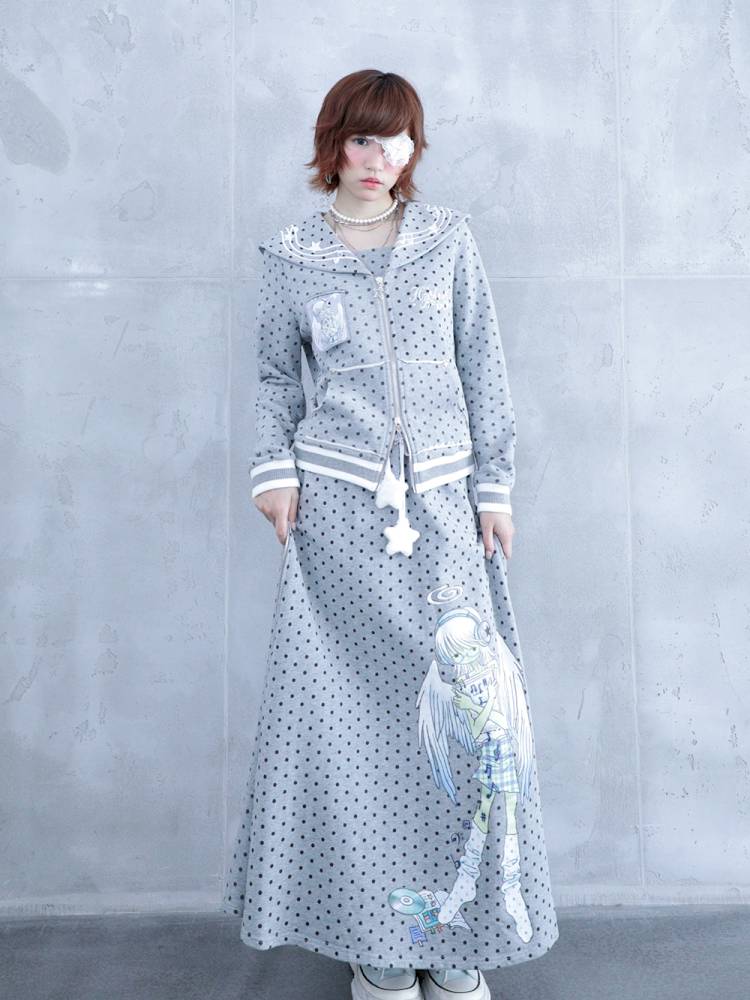 Zipper Half-Length Skirt【s0000014444】