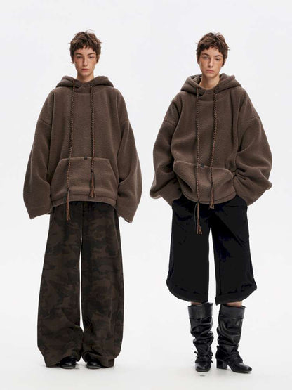 Drawstring Loose Hooded Jacket【s0000015060】