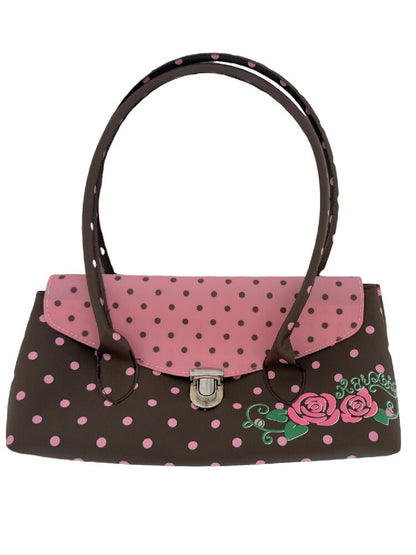 Polka Dot Frosted Jelly Tote Bag【s0000017505】