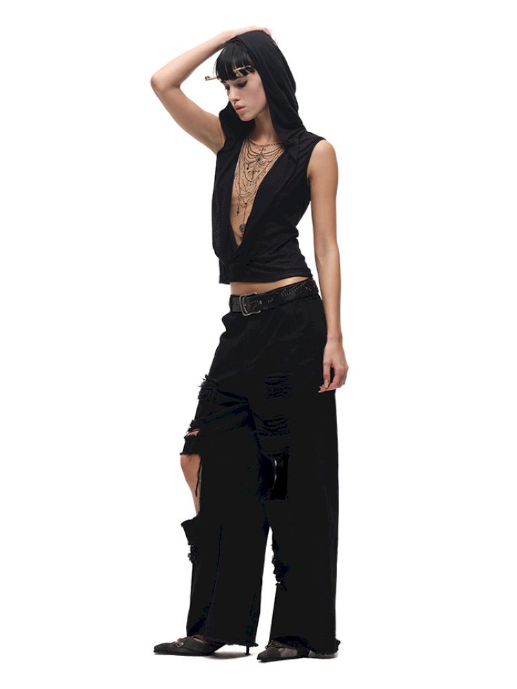 Necklace Rhinestone Swing Neck Vest【s0000012605】