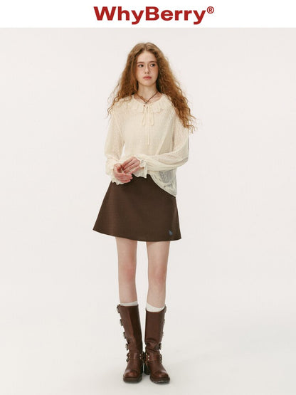 Modern Stitching Brown Mermaid Skirt【s0000015678】