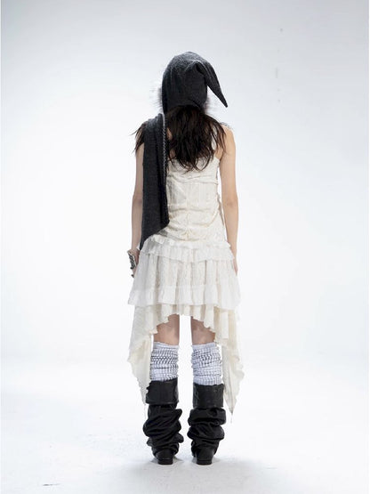 Halter Layer Cake Dress【s0000011273】