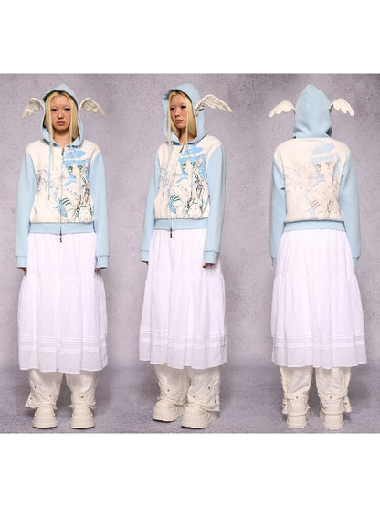 Six Winged Angel Wing Sweatshirt【s0000019149】