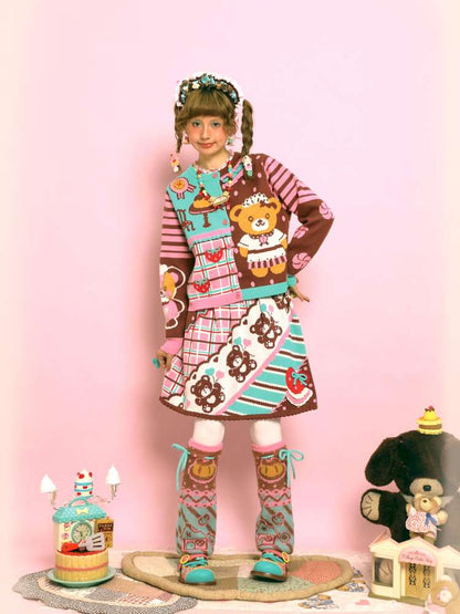 Vintage-Style Knit Cardigan【s0000014517】