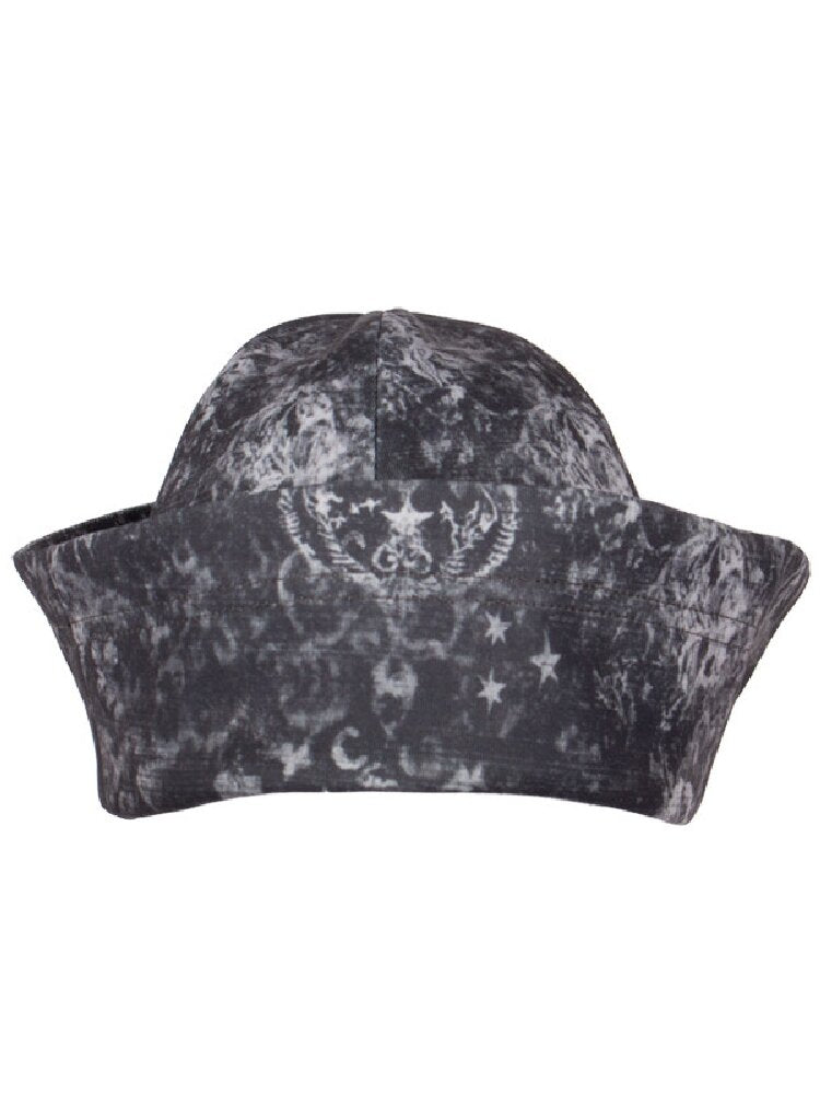 Vintage Floral Leopard Print Cap【s0000018059】