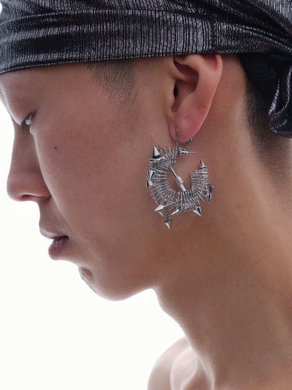 Time Travel Tech Earrings Bracelet【s0000018843】