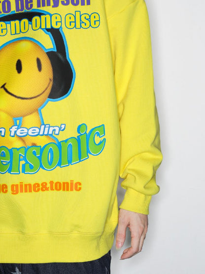 American Casual Street Smiley Loose Pullover [S0000010265]