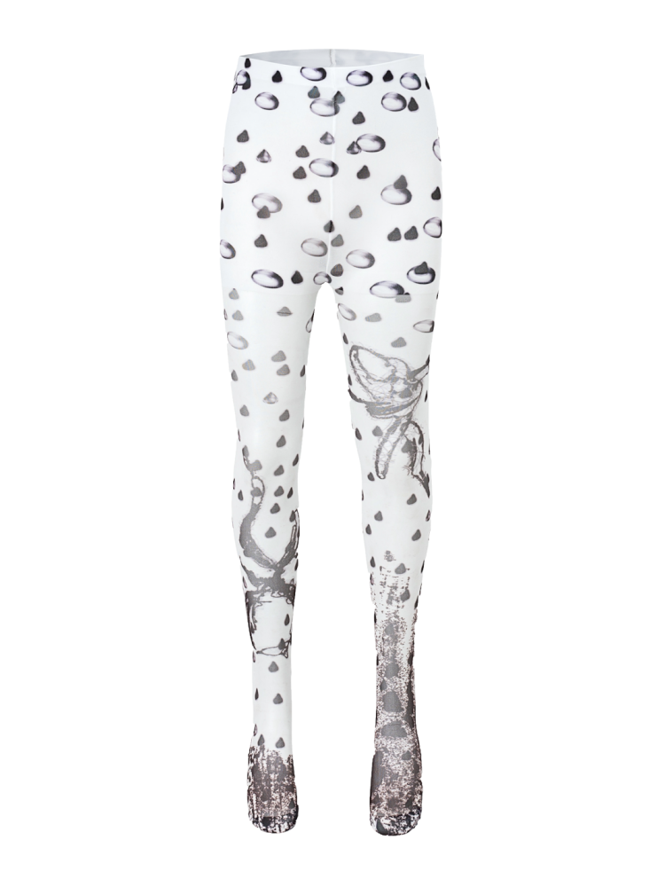 Irregular Print 10D Ultra-thin Stockings【s0000013174】