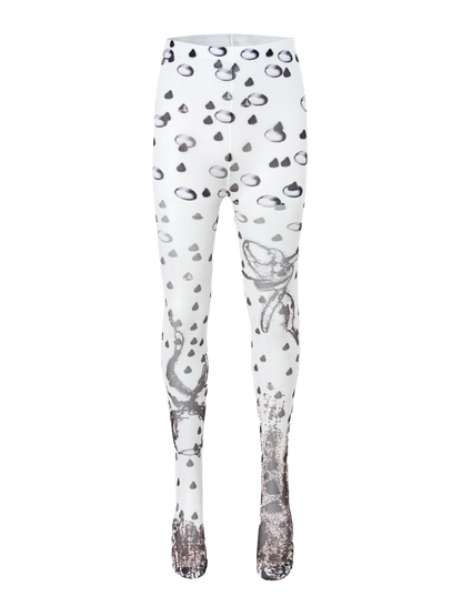 Irregular Print 10D Ultra-thin Stockings【s0000013174】