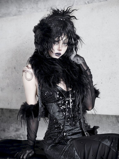 Fur Collar Neck Scarf【s0000011160】