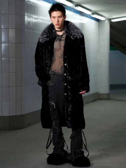 Eco Friendly Fur Panelled Coat【s0000014645】