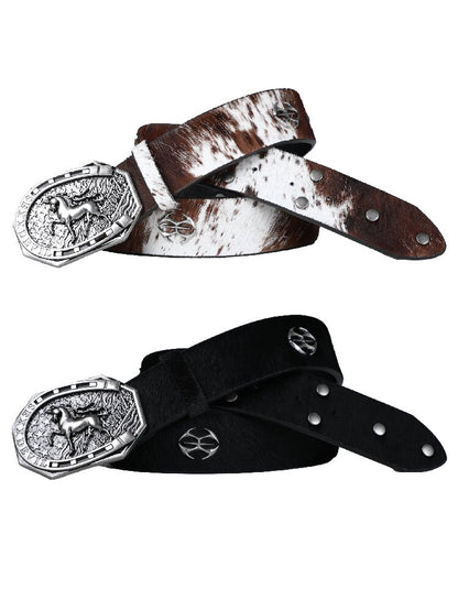 Old Top Layer Cowhide Rivet Belt【s0000016697】