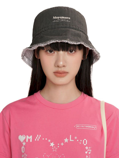 Face-slimming design and a fisherman's hat【s0000012571】