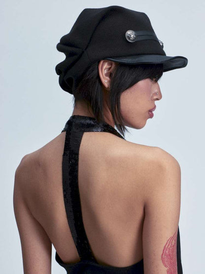 Knitted Patchwork Casual Stack Hat【s0000014662】