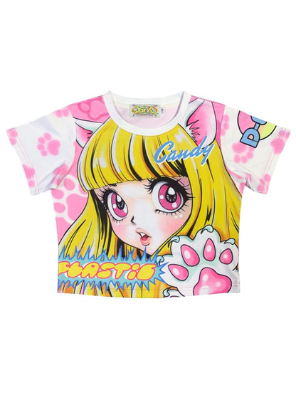 Millennial Hottie Y2K Hundred Short T-Shirt【s0000013520】