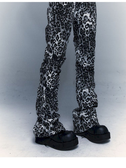 Leopard Print Skinny Micro Trousers【s0000004683】