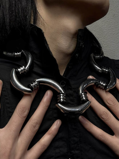 Adjustable Mechanical Futuristic Choker【s0000018875】