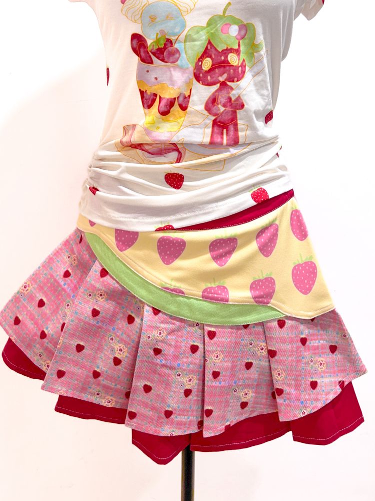 Irregular low waist bustier skirt【s0000012480】