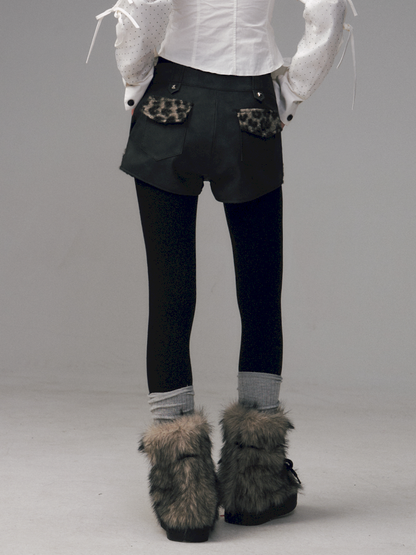 Warm Fleece Thickened Slim Leg Leggings【s0000014702】