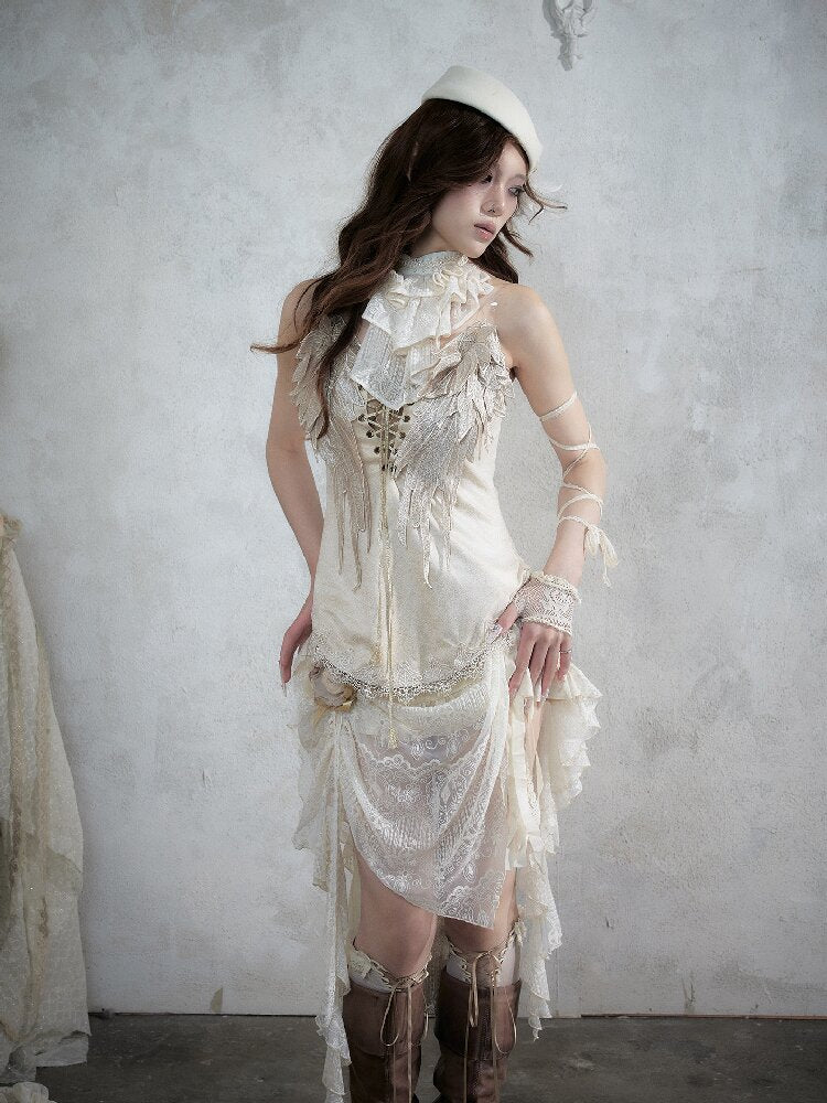 Baroque French Lace Scarf Collar【s0000017995】