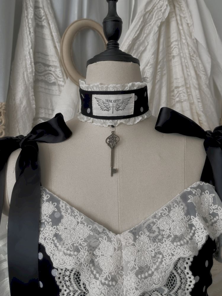 Polka Dot Collar Polka Dot Badge【s0000013530】