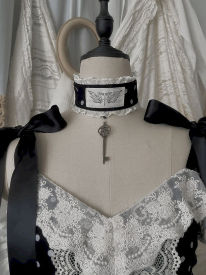 Polka Dot Collar Polka Dot Badge【s0000013530】