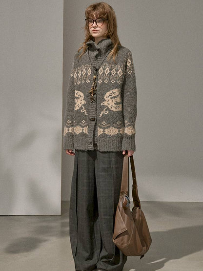 Loose Warm Cardigan Sweater【s0000014380】