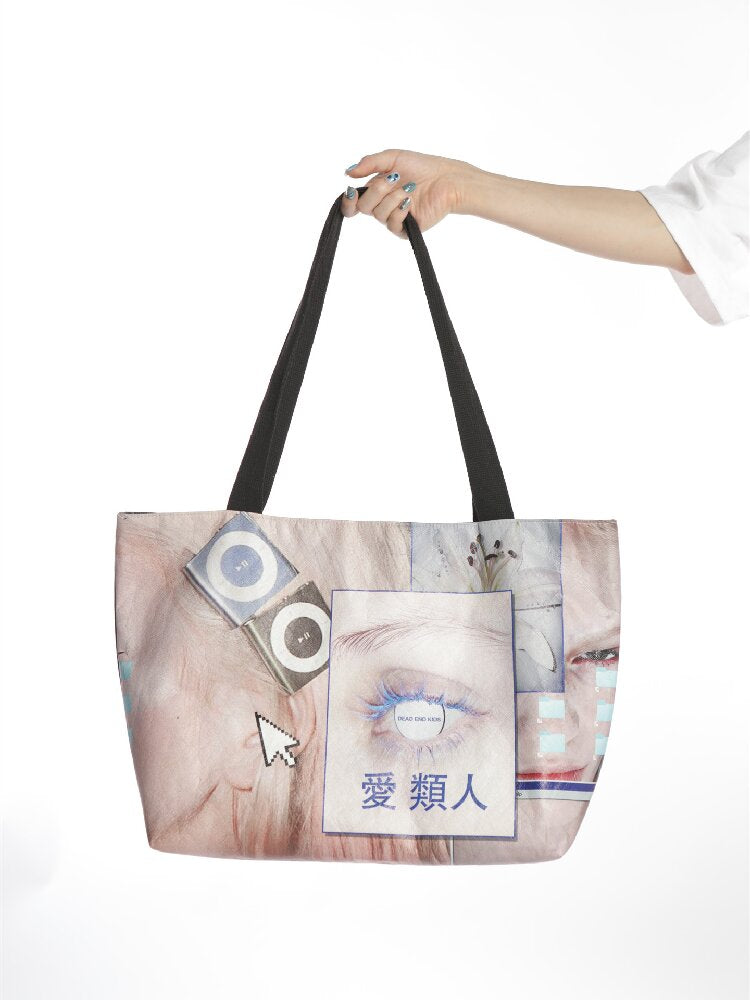 Dupont Paper Y2K Large Tote Bag【s0000016283】