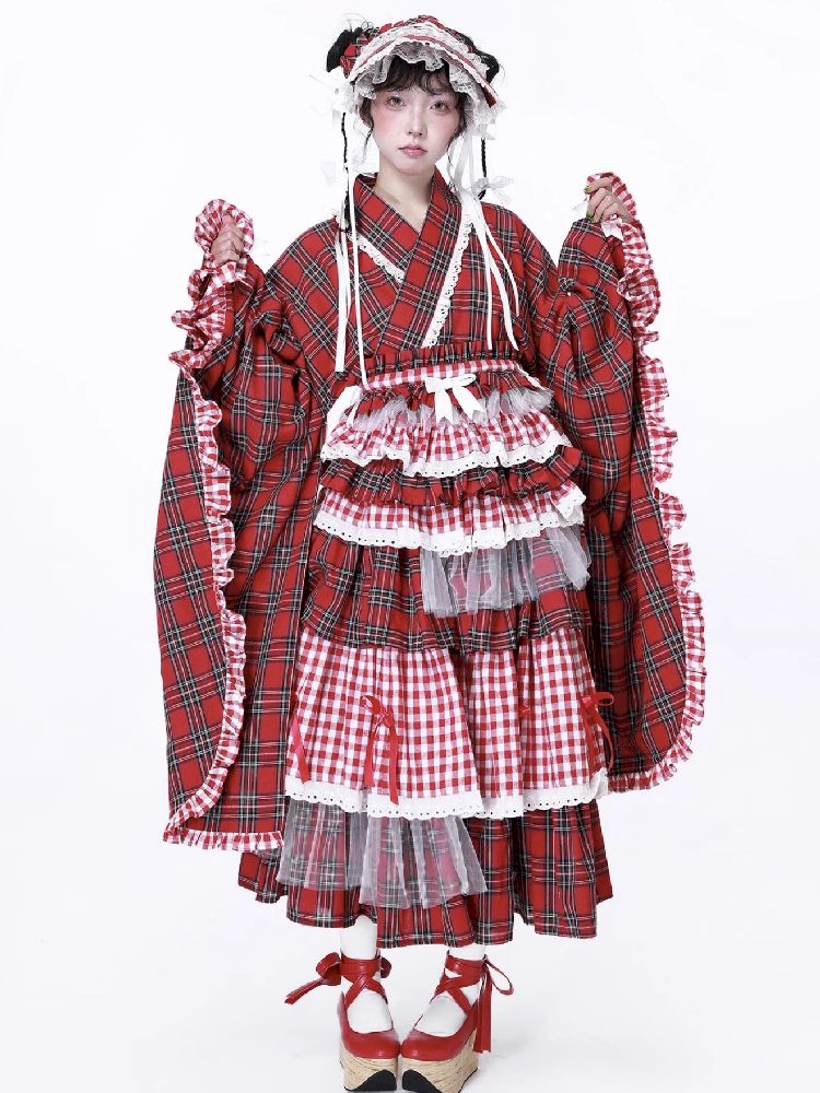 Modified Kimono Skirt【s0000012190】