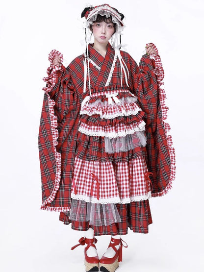 Modified Kimono Skirt【s0000012190】