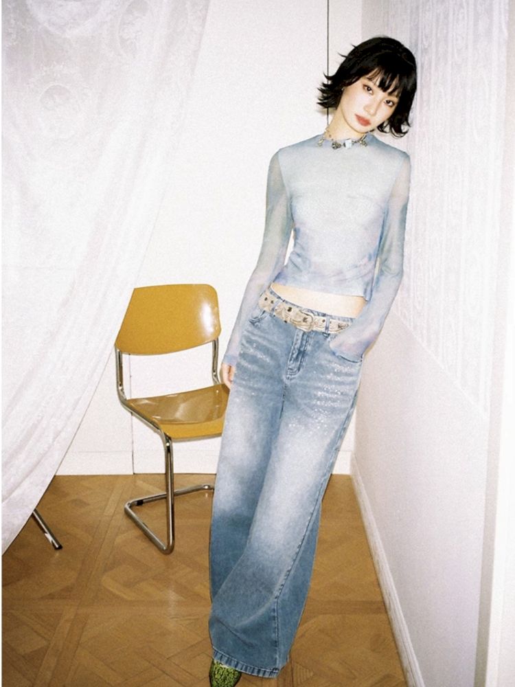 Low Waist Wide Leg Pants【s0000012298】